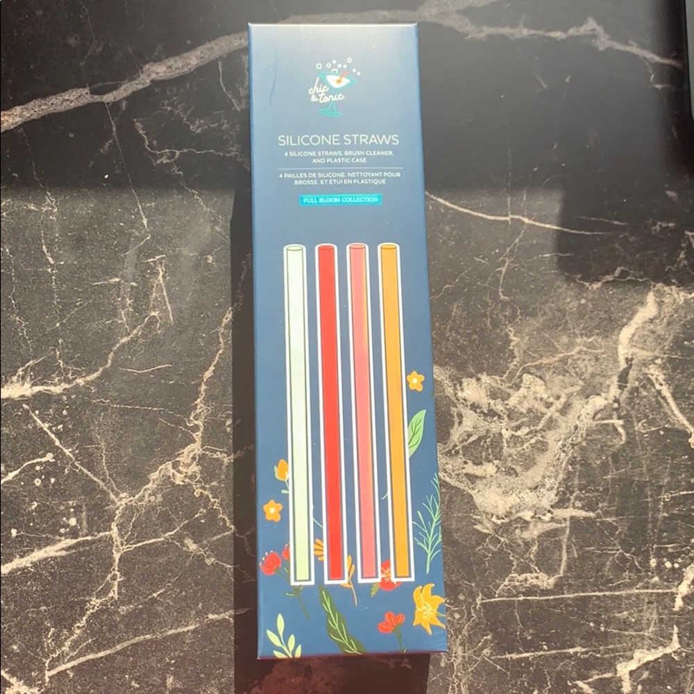 Silicone straws
